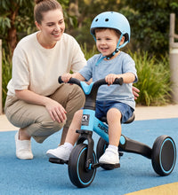 RIGO Tricycle Bike, Kids Bike with 3 wheels, Carbon Steel 70cm Blue