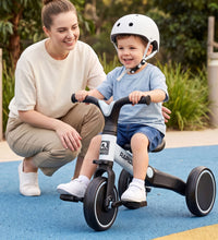RIGO Tricycle Bike, Kids Bike with 3 wheels, Carbon Steel 70cm White
