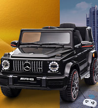 Kids Electric Ride On Car Mercedes-Benz Licensed AMG G63 Toy Cars Remote Black