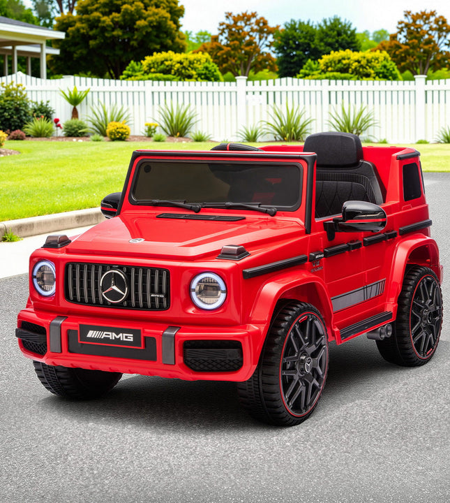 Kids Electric Ride On Car G63 Toy Cars Remote Control Red