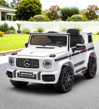 Kids Electric Ride On Car G63 Toy Cars Remote Control White