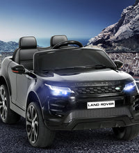 Kids Electric Ride On Car Land Rover Licensed Toy Cars Remote 12V Battery Black