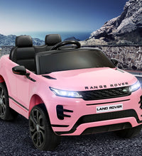 Kids Electric Ride On Car Land Rover Licensed Toy Cars Remote 12V Battery Pink
