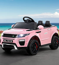Rigo Kids Electric Ride On Car Range Rover-inspired Toy Cars Remote 12V Pink