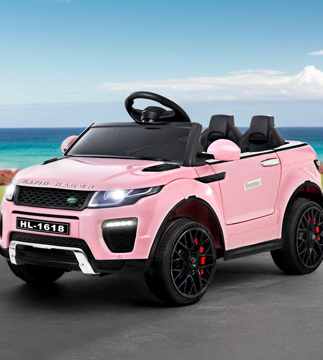 Rigo Kids Electric Ride On Car Range Rover-inspired Toy Cars Remote 12V Pink