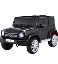 Kids Ride On Car Licensed Mercedes-Benz G500 Electric Toys Horn Remote 12V Black