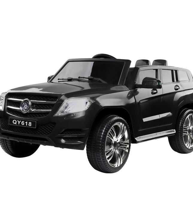 Rigo Kids Electric Ride On Car SUV Mercedes-Benz-Inspired ML450 Remote 12V Black