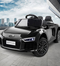 Kids Ride On Car Audi R8 Licensed Sports Electric Toy Cars Black