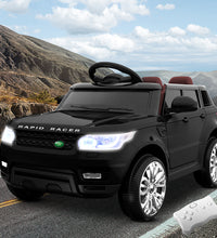 Rigo Ride On Car Kids Electric Ride On Cars SUV Remote 12V Black