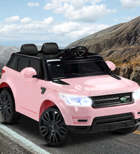Rigo Ride On Car Kids Electric Ride On Cars SUV Remote 12V Pink