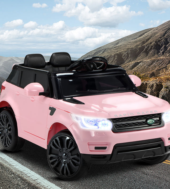 Rigo Ride On Car Kids Electric Ride On Cars SUV Remote 12V Pink