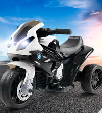 Kids Ride On Car Electric Ride On Cars Motorcycle Motorbike BMW Licensed S1000RR Black