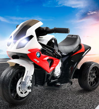Kids Electric Ride On Car Police Motorcycle Motorbike BMW Licensed S1000RR Red