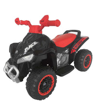Quad Ride-on Electronic 4 Wheel ATV (Black) for Children - Up To 3km/h