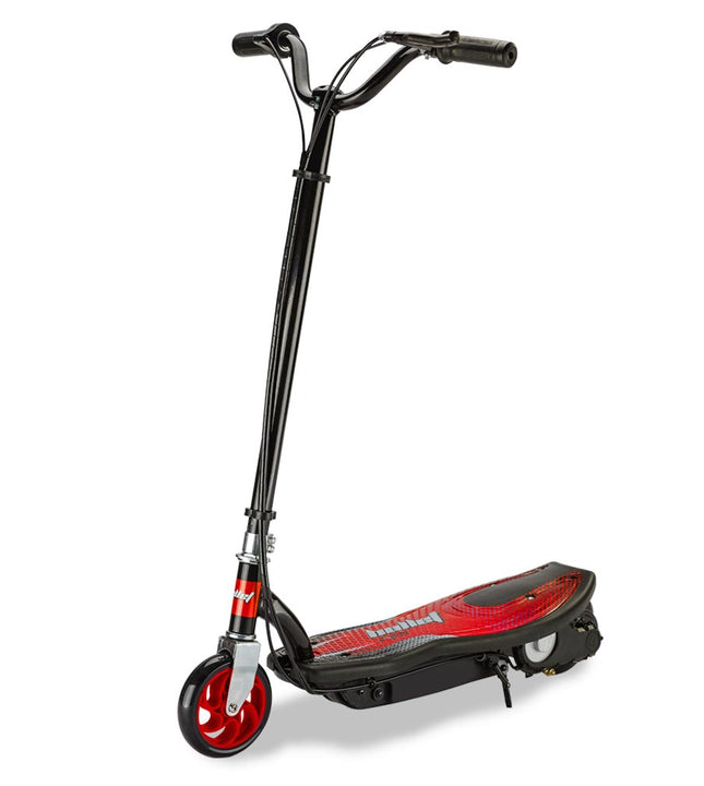 BULLET Electric Kids Scooter 140W Foldable Children Ride On Commuter Toy Battery Boys Girls, ZPS Red