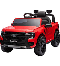 Kahuna Ford Ranger Electric Kids Ride On Car in Red
