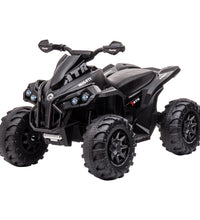 Kahuna GTS99 Kids Electric Ride On Quad Bike Toy ATV 50W - Black