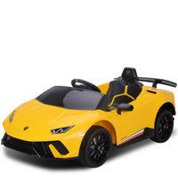 Kahuna Lamborghini Performante Kids Electric Ride On Car Remote Control - Yellow