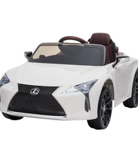 Kahuna Licensed Lexus Lc 500 Kids Electric Ride On Car - White