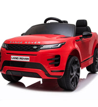 Kahuna Land Rover Licensed Kids Electric Ride On Car Remote Control - Red