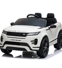 Kahuna Land Rover Licensed Kids Electric Ride On Car Remote Control - White