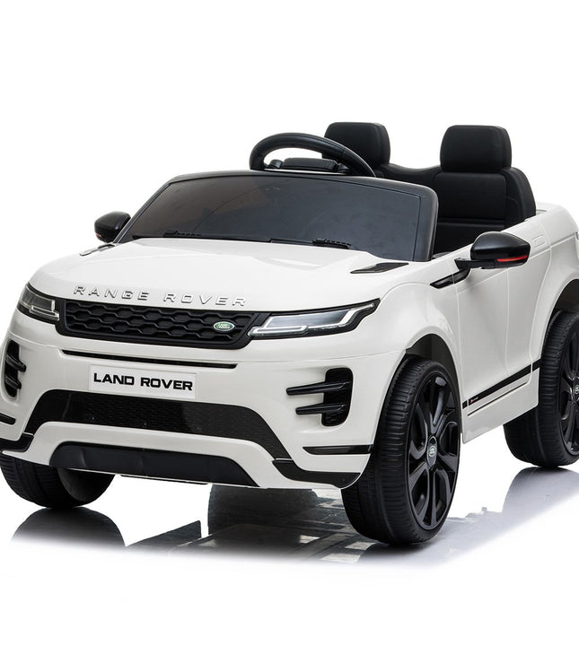 Kahuna Land Rover Licensed Kids Electric Ride On Car Remote Control - White