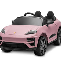 Kahuna Pink Porsche Macan Turbo EV Kids Ride On Car 12V Electric Car