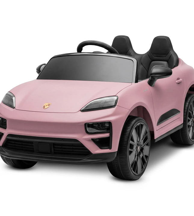 Kahuna Pink Porsche Macan Turbo EV Kids Ride On Car 12V Electric Car
