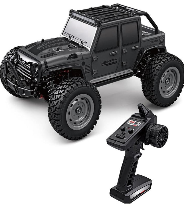 1 16 2.4g Electric 4wd Off-road Rc Car Toy - Dark Gray