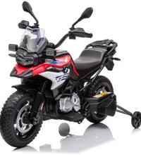 Kids Ride On Motorbike Licensed BMW F850GS Adventure Touring 12V Battery- Red