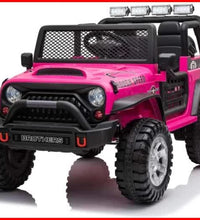 Jeep Off Road Inspired Ride On Car Kids Fairyland Adventure – Pink