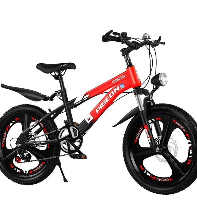 NNEOBA Children's Mountain Bike with Shock Absorption
